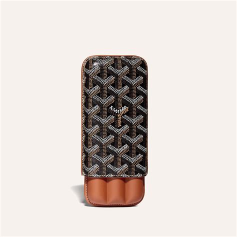 goyard 3 cigar case price|Churchill 3 Cigar Case .